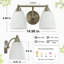 Éclairage pour meuble-lavabo transitionnel en forme de cloche fabriqué à la main-1662781850-1662781845