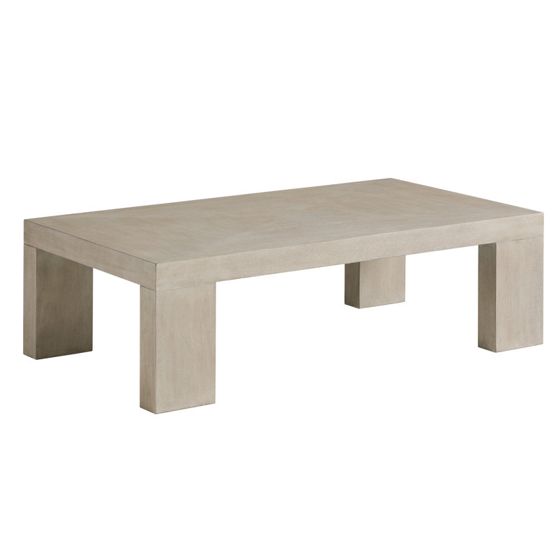 Malibu 3 - Piece Solid Wood Coffee Table Set, Gray