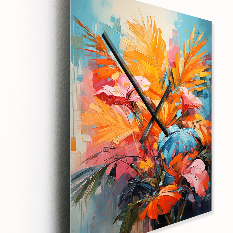 Jelline - Horloges murales florales, Petit