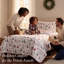 Ensemble de couette réversible surdimensionnée Holly Jolly Lane de Southshore Fine Linens, en microfibre doublement brossée 100 g/m², comprenant une couette et une taie d'oreiller, pour les fêtes, taille simple/simple XL.-1978820298