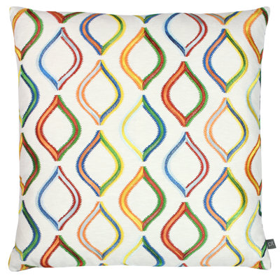 Geometric Square Cushion