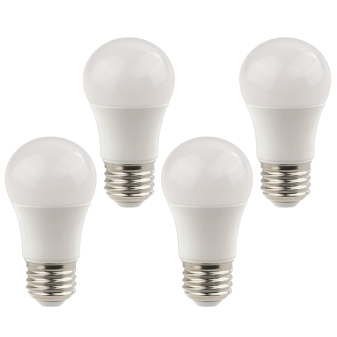Satco 5W LED A15 Bulb, Dimmable, 40W Inc. Retrofit, 450 lm, 4000K, Clear  (Satco S21101)