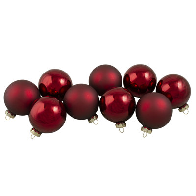 Ornement boule de Noël en verre