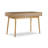 Aaron Two Drawer Mid-Century Modern Open Shelf Wooden Desk-59137468