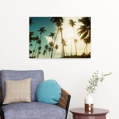 Palm Trees Along The Beach In Morro De Sao Paulo Tinhare Cairu Bahia Brazil Abstract Palm Tree Landscape Nature Art