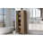 Storage Cabinet With Two Doors For Bathroom, Office, Adjustable Shelf, MDF Board, Brown-1363581620