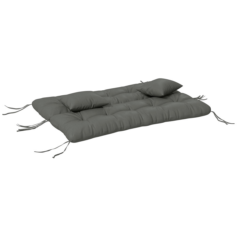 Outdoor Seat Cushion, Silver