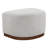 Bennett Upholstered Swivel Barrel Chair With Ottoman-1343126526