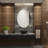 Bentham Oval LED Wall Mirror
