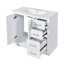  Meuble-lavabo avec lavabo en céramique, armoire autoportante en bois massif avec 3 tiroirs et portes à fermeture douce-1841412837-1841412839