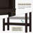 Germell Over-the-Toilet Storage, Over Toilet Bathroom Organizer with Tempered Glass Doors-1061915935