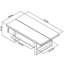 Bettye Frame Coffee Table with Storage