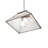 2 - Light Nickel Unique/Statement Pendant