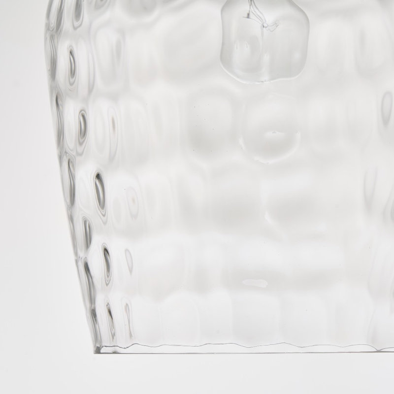 Luminaire suspendu réglable en verre d'eau en laiton, luminaire suspendu simple