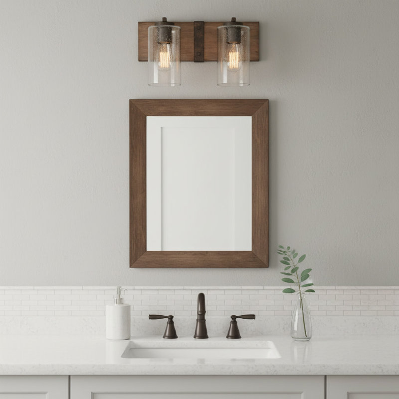Sawyer 2-Light Dimmable Sequoia Vanity Light