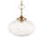 Uttermost Bellaire 1 Light Glass Shade Pendant