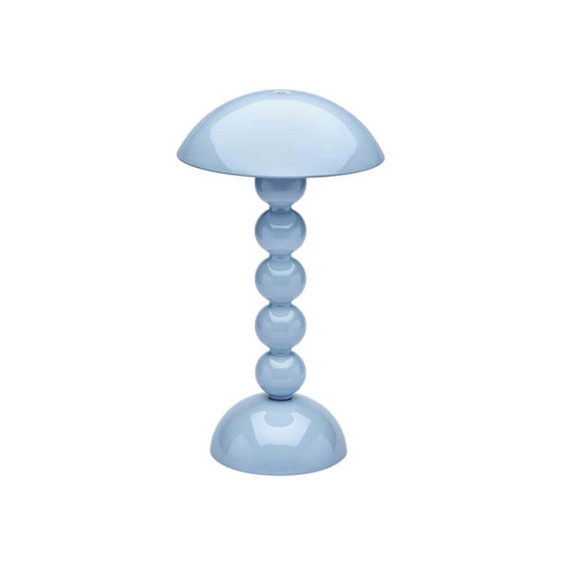 Bobbin Novelty Lamp, Pale Denim