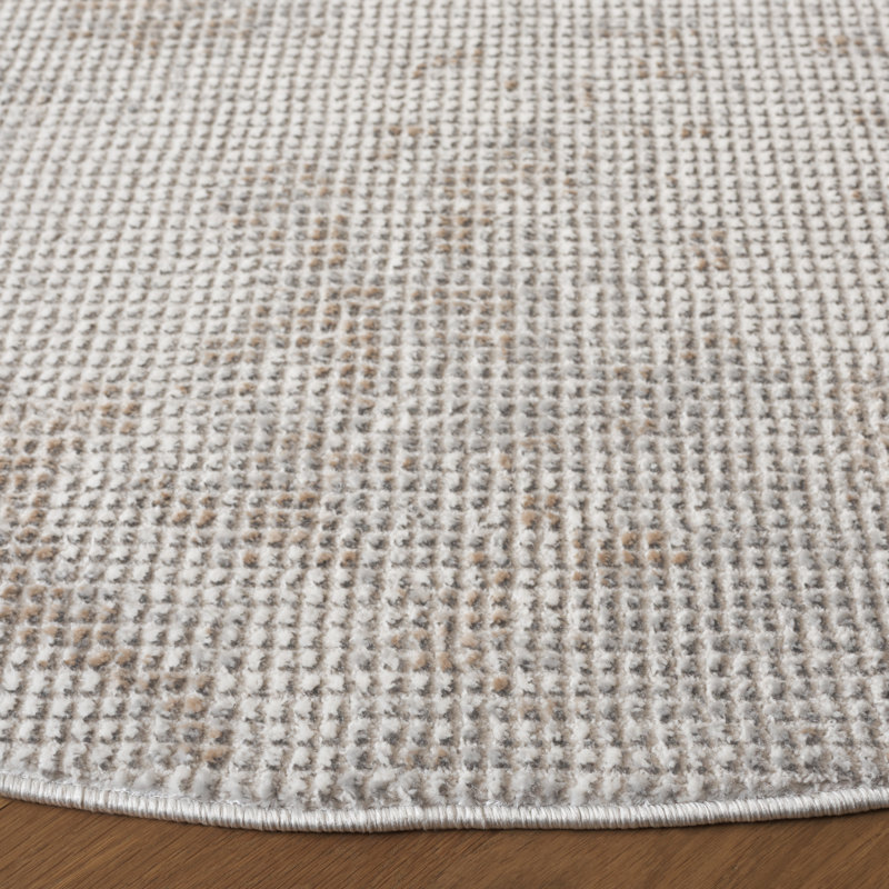 Tazewell Performance Abstract Rug, Round 6'7"
