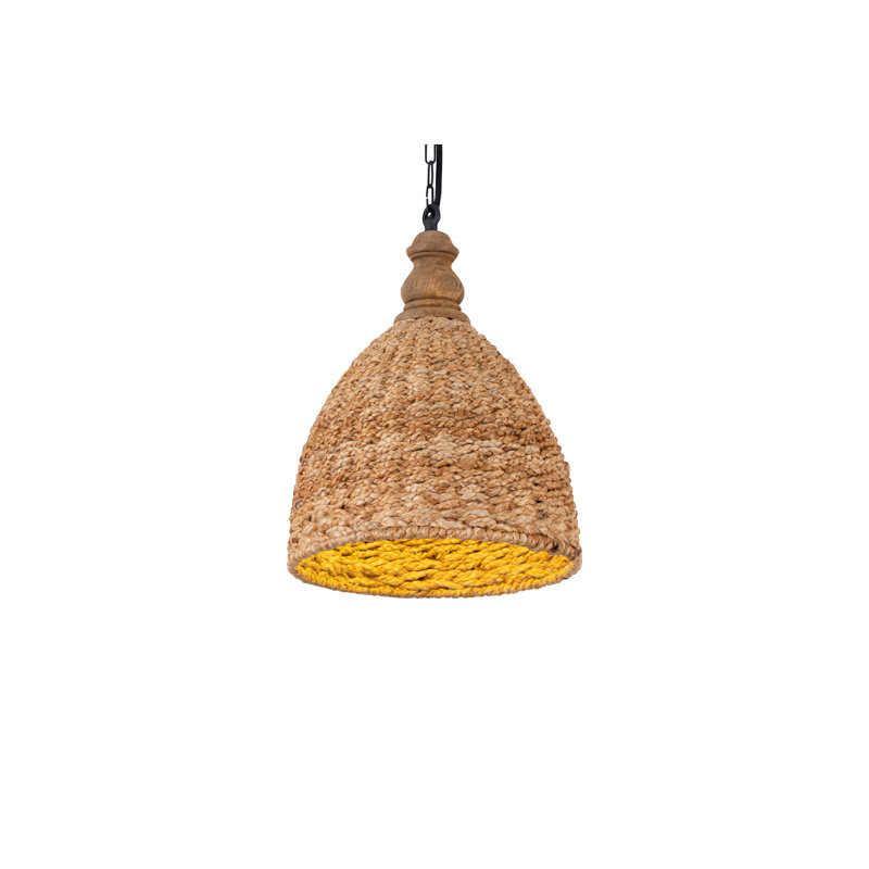 Luminaire suspendu en forme de cloche à 1 lumière Muski