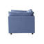 Somptueuse chaise et en bleu marine pour un salon relaxant avec magnifique