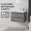 Single Bathroom Vanity with Ceramic Top-726780351