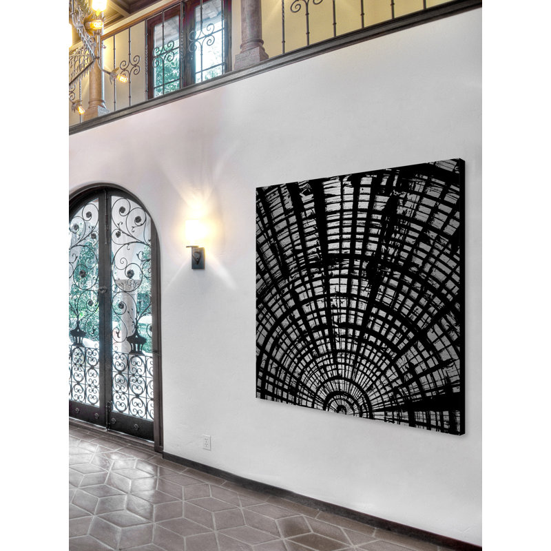 « grand expansion », reproduction d’art sur aluminium brossé, H 24 po x l 24 po x P 1,5 po