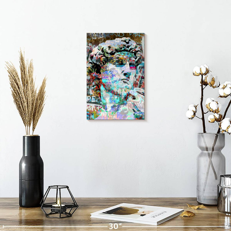 Leisha David Heavy Graffiti, 12" H x 8" W