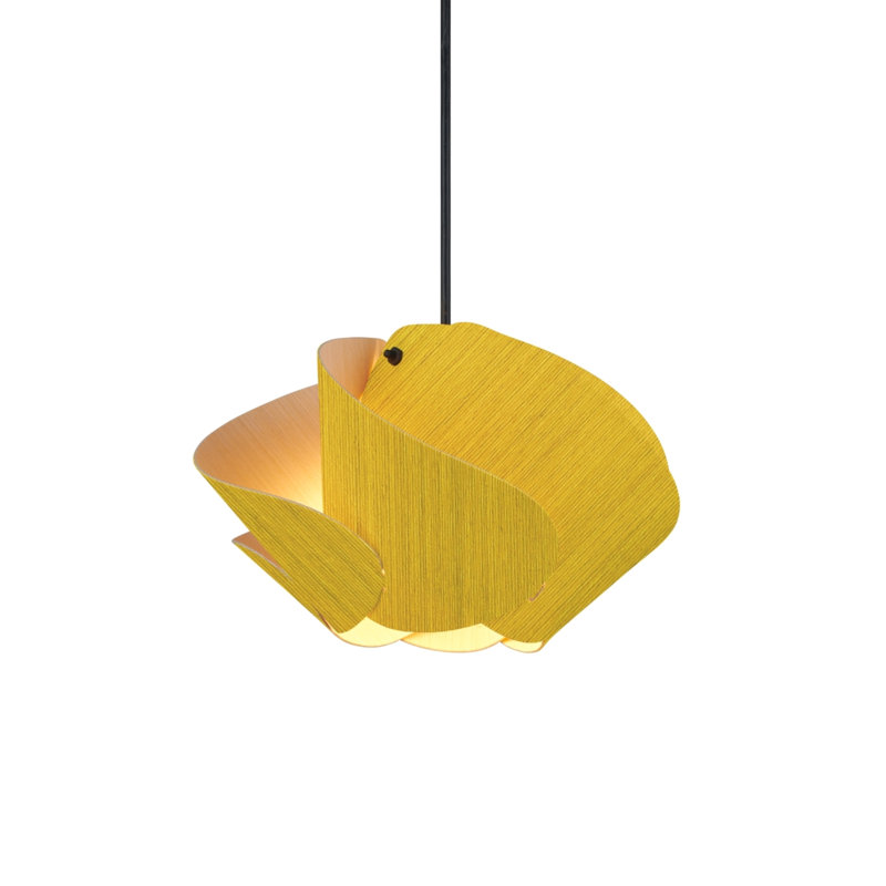 Luminaire suspendu Matilda 30, Jaune
