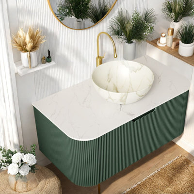 Meuble-lavabo de rangement (doit inclure à la fois l'armoire et le lavabo)