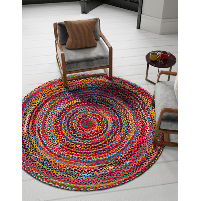 Marcantel Performance Cotton Abstract Indoor Rug