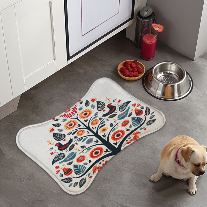 Tapis de fête en forme d'os Scandi Festive, Moyen (18 po)