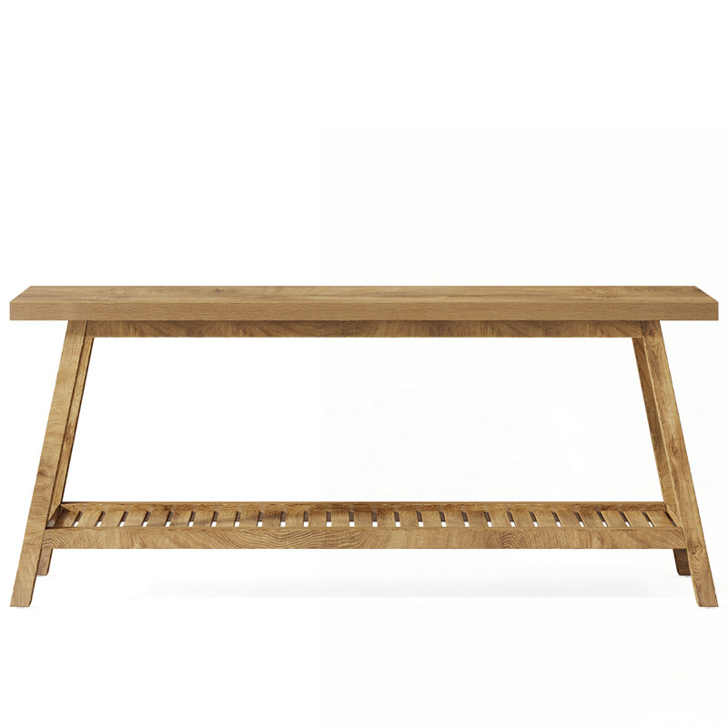 Farmhouse Console Table, Natural