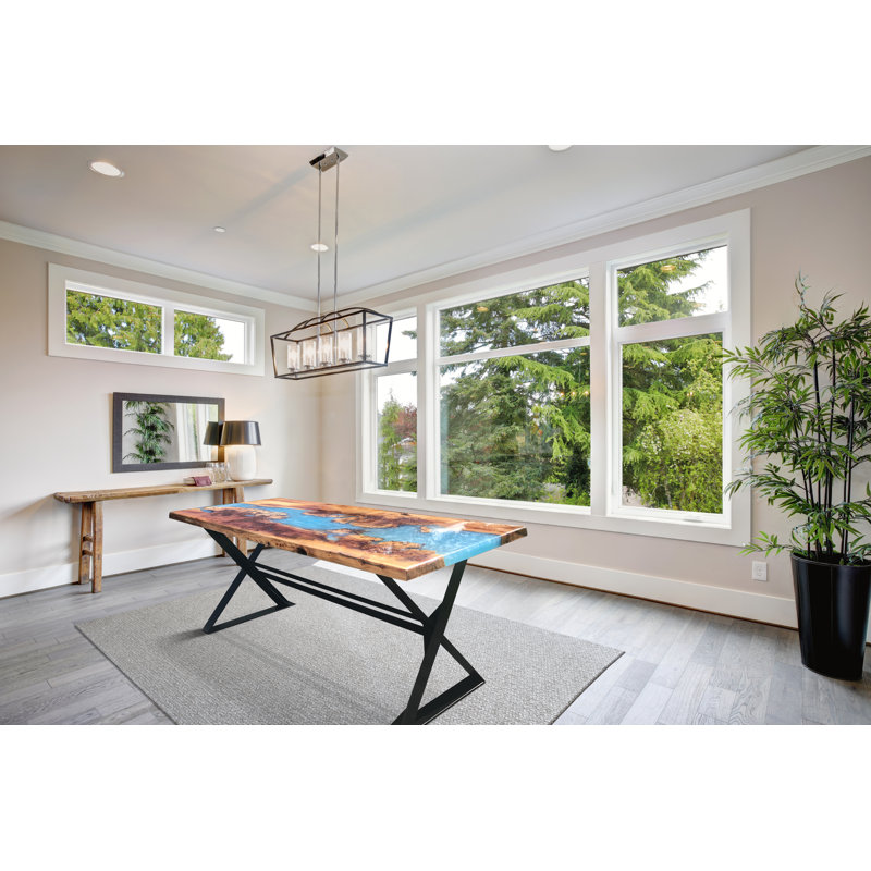 Luzon Metal Base Dining Table