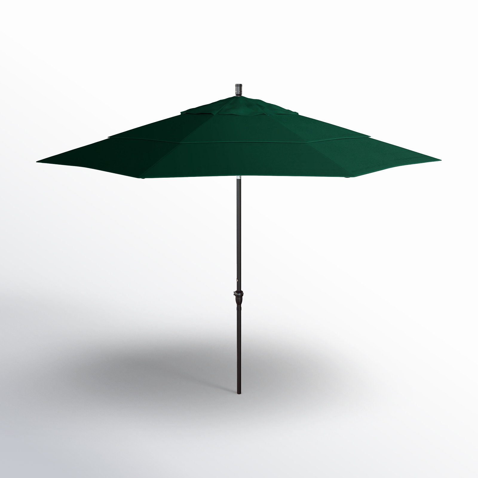 132'' Outdoor Umbrella, Hunter Green Performance