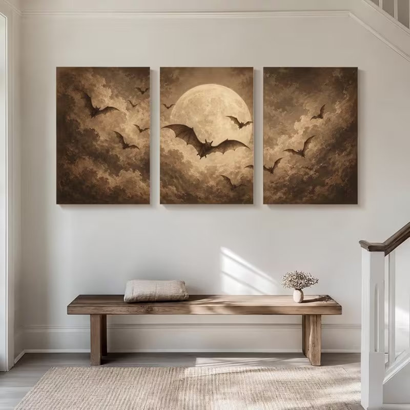3 Piece Wrapped Canvas Wall Art, 30cm H x 20cm W