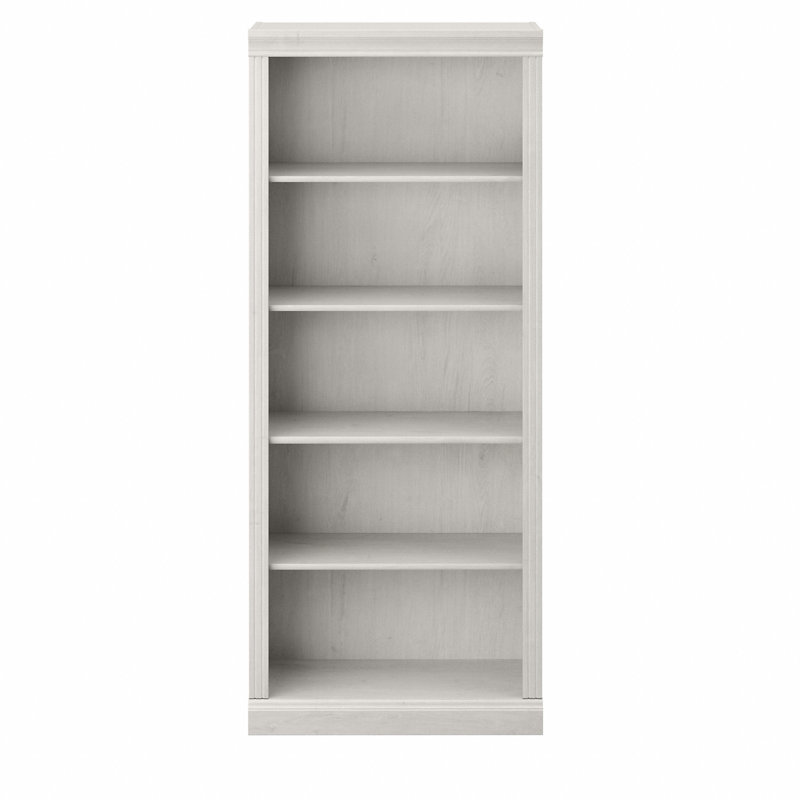 Raker Bookcase, Linen White Oak