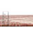 Loreen Geometric Machine Woven Rectangle Polypropylene Indoor / Outdoor Area Rug in Rust Red-1970729295