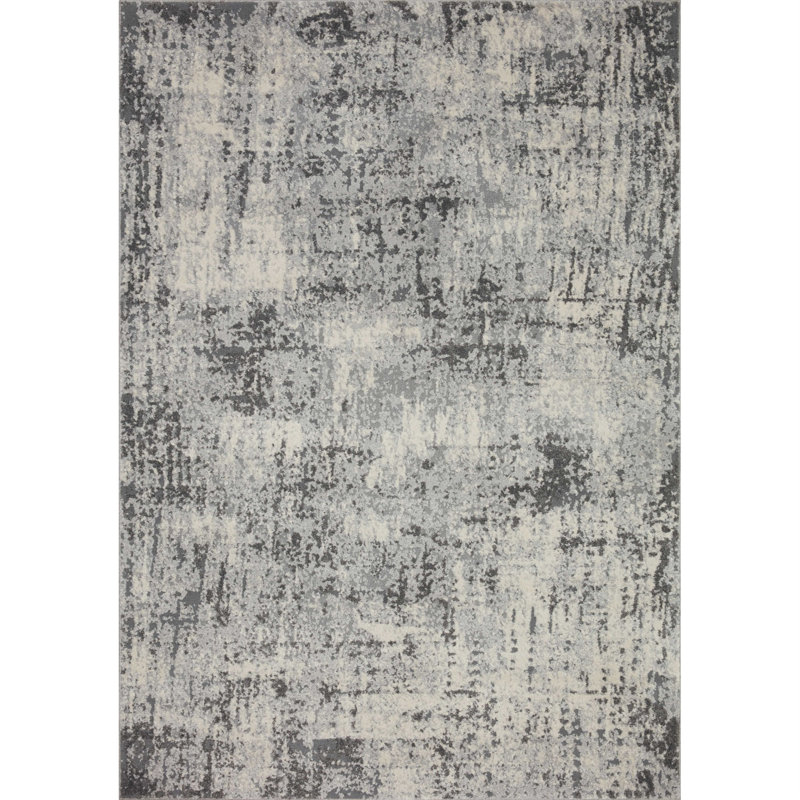 Abstract Indoor Rug, Rectangle 6'7" x 9'2"