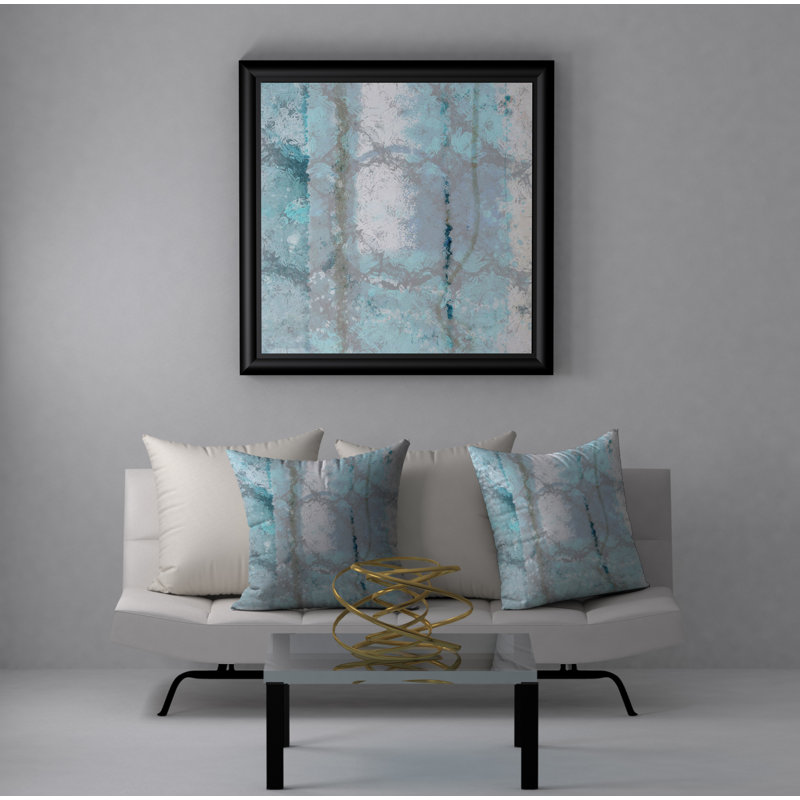 Housse de coussin décorative carrée wow clean, 20 po x 20 po