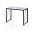 Bureau d'écriture rectangulaire avec base en métal-1580372203-1580372206