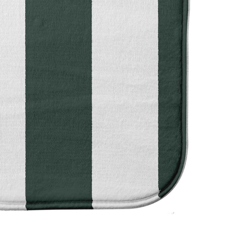 Tapis de bain Crowborough, l 17 po x L 24 po, Vert