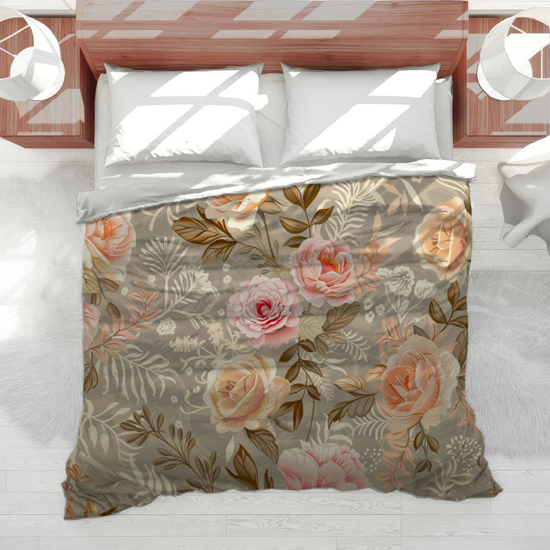 Édredon en mélange de coton rétro Blend, Édredon simple très long