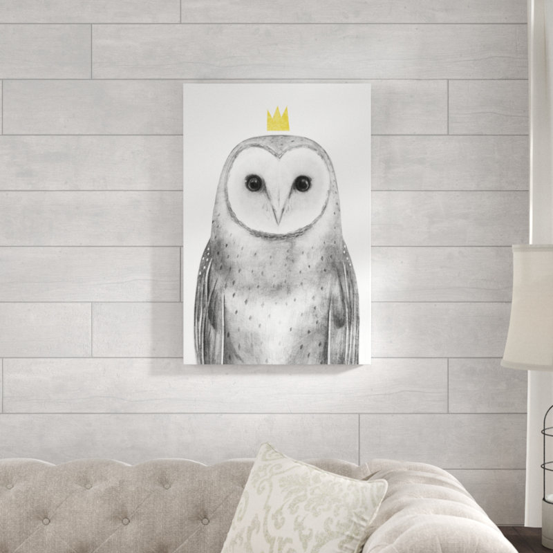«Royal Forester II», peinture sur toile, H 30 po x l 20 po