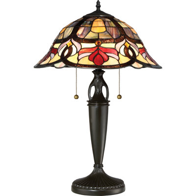 Lampe de table en bronze 23,5 "Alekya