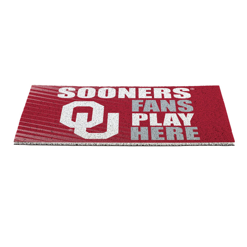 Tapis en PVC 28 po x 16 po University of Oklahoma Fan