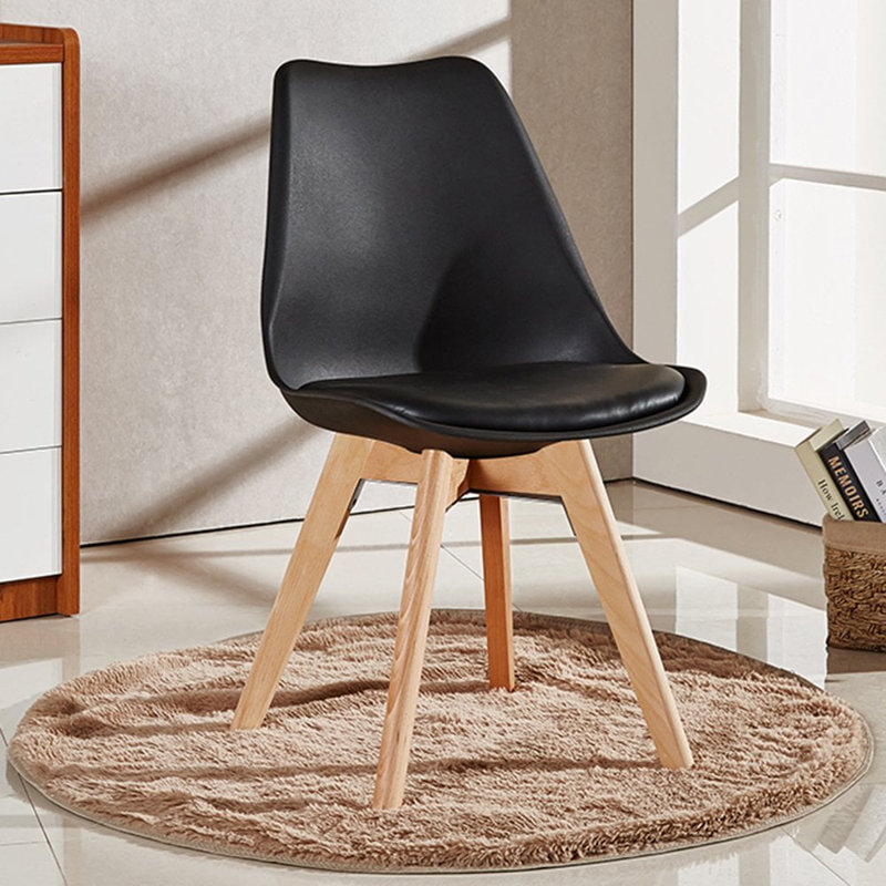 Thomasin Upholstered Dining Chair, Black, 2
