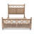 Lampeter Solid Wood Panel Bed Natural Tan Coastal Feel with Ribbed Detail - ON SALE!-661006731