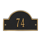 1-Line Wall Address Plaque
