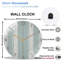 Horloge murale horloge murale 12 po