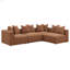 Chaise sans accoudoirs Colleen Terracotta-1319477719
